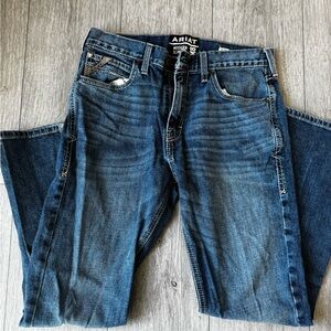 Ariat Men's Dark Blue Slim Stretch Jeans